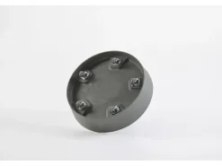 Ecopots Untersetzer mit Rollen Amsterdam Ø 34 cm Grau