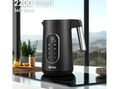 Ecosa EO-690 Wasserkocher mit Temperatureinstellung 1,7 L