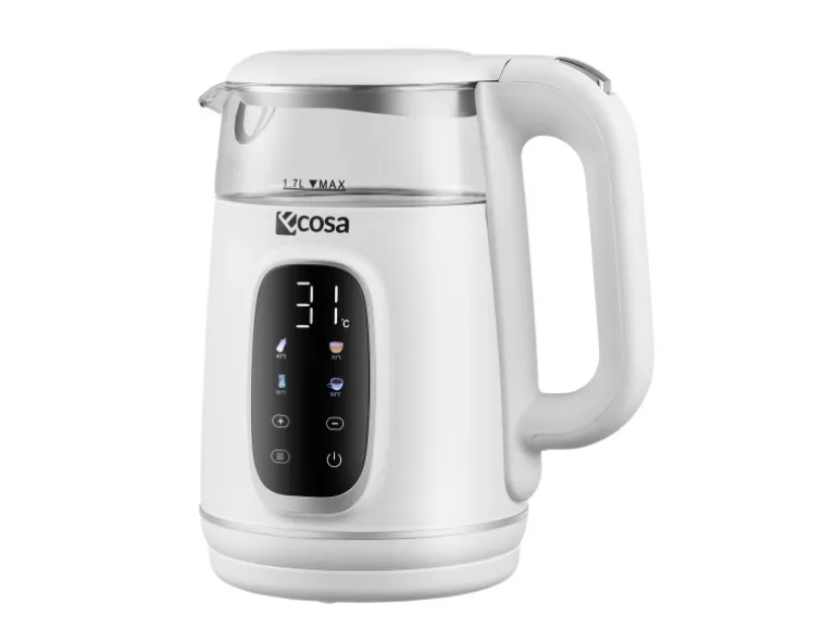 Ecosa EO-698 Wasserkocher mit Temperatureinstellung 1,7 L
