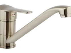 Einhebel-Küchenarmatur Bolzano Edelstahl-Optik