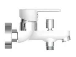 Eisl DIZIANI Wannenfüllarmatur Weiß-Chrom