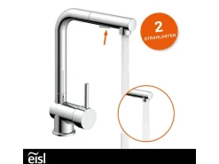 Eisl Spültischarmatur Cool mit herausziehbarer Geschirrbrause Chrom