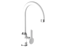 Eisl Spültischarmatur Diziani Weiß-Chrom