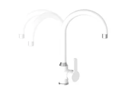 Eisl Spültischarmatur Diziani Weiß-Chrom