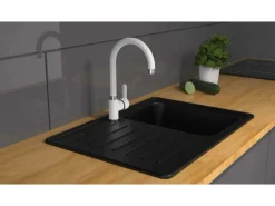 Eisl Spültischarmatur Diziani Weiß-Chrom