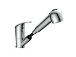 Eisl Spültischarmatur Grande Vita Classic & herausziehbarer Geschirrbrause Chrom