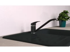 Eisl Spültischarmatur Granit Granit Schwarz