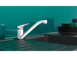 Eisl Spültischarmatur Speed Weiß Chrom