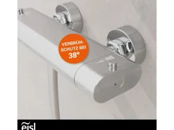 Eisl Thermostat Duscharmatur Carneo Chrom