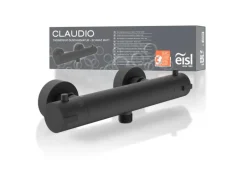 Eisl Thermostat Duscharmatur Claudio Schwarz Matt