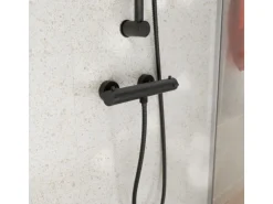 Eisl Thermostat Duscharmatur Claudio Schwarz Matt