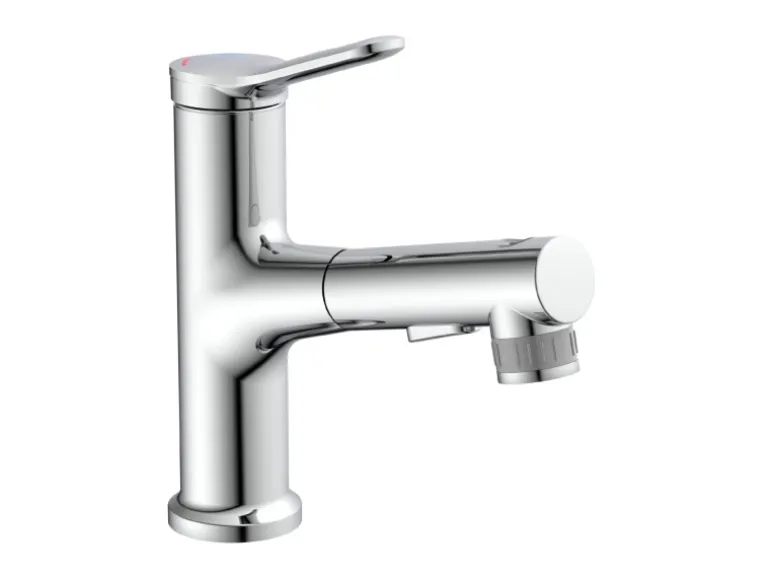 Eisl Variabile Waschtischarmatur mit herausziehbarer Haarbrause Chrom