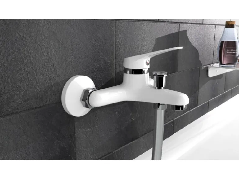 Eisl Wannenfüllarmatur Speed Weiß