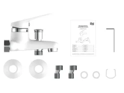 Eisl Wannenfüllarmatur Speed Weiß