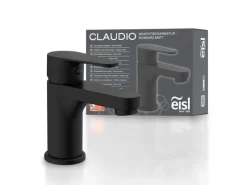 Eisl Waschtischarmatur Claudio Schwarz Matt