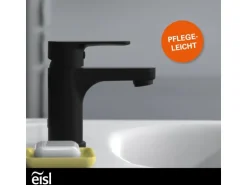 Eisl Waschtischarmatur Claudio Schwarz Matt