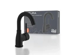 Eisl Waschtischarmatur Futura Schwarz Matt