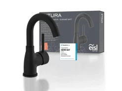 Eisl Waschtischarmatur Futura Schwarz Matt