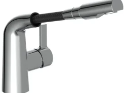 Eisl Waschtischarmatur mit Herausziehbarer Haarbrause Cool Chrom