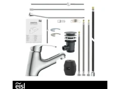 Eisl Waschtischarmatur Vico Chrom mit herausziehbarer Haarbrause