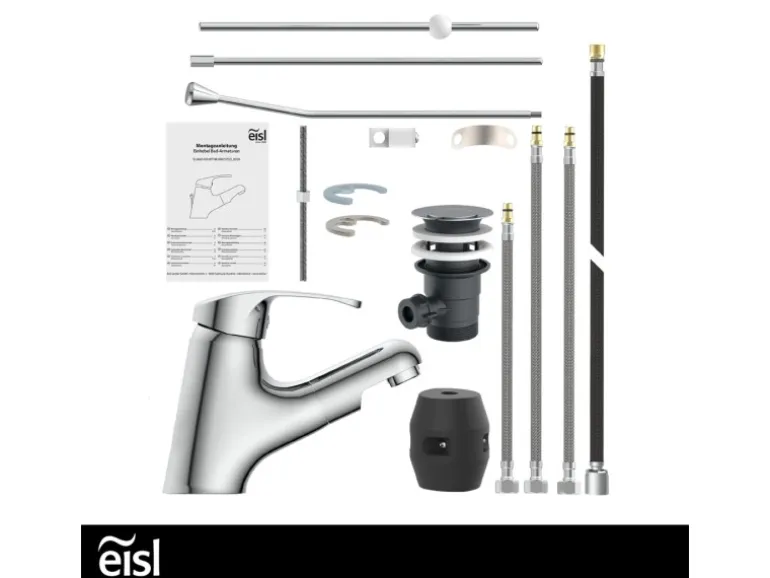 Eisl Waschtischarmatur Vico Chrom mit herausziehbarer Haarbrause