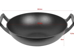 El Fuego Wok aus Gusseisen