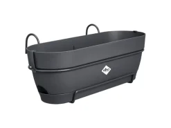 Elho Balkonkasten Vibia Campana 50 cm x 26 cm x 17 cm Anthrazit