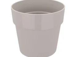Elho Blumentopf B.for Original Mini Ø 7 cm x 6 cm Warmes Grau