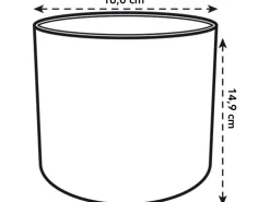 Elho Blumentopf B.For Soft Rund Ø 16 cm Weiß