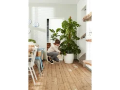 Elho Blumentopf Brussels Rund mit Rollen Ø 47 cm weiß