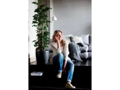 Elho Blumentopf Brussels Rund mit Rollen Ø 47 cm anthrazit