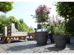 Elho Blumentopf Vibia Campana Ø 40 cm x 35 cm Anthrazit