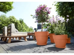 Elho Blumentopf Vibia Campana Ø 47 cm x 40 cm Terra