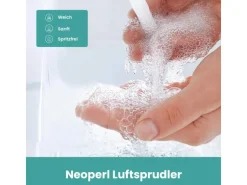 Emke Wasserhahn Bad Waschtischarmatur 181 x 166 x 50 mm Schwarz Matt Gold Gebürstet Mischbatterie