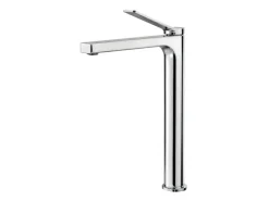 Emke Wasserhahn Waschbeckenarmaturen 335 x 233 x 46 mm Verchromt Mischbatterie Küchenarmatur mit Luftsprudler