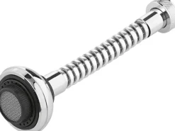 Ersatz-Hahnschlauch mit Spülbrause Verchromt