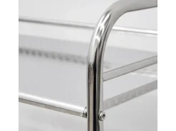 eyepower Servierwagen mit 3 Etagen 60 x 35 x 77 cm