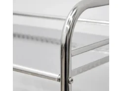 eyepower Servierwagen mit 4 Etagen 60 x 35 x 100 cm