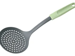 Fackelmann Abseihlöffel Ecolution 33 cm Lichtgrau-Mintgrün