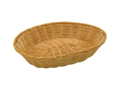 Fackelmann Körbchen Kunststoff 28 cm x 22 cm x 6 cm Braun