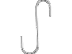 Fackelmann S-Haken Edelstahl 5 Stück Silber