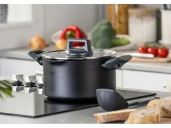 Fackelmann Topf mit Deckel Statement 20 cm Keramik