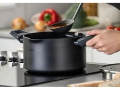 Fackelmann Topf mit Deckel Statement 20 cm Keramik