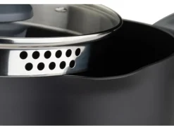 Fackelmann Topf mit Deckel Statement 20 cm Keramik