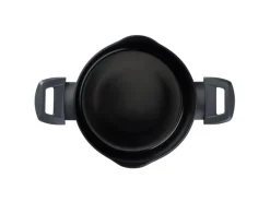 Fackelmann Topf mit Deckel Statement 20 cm Keramik