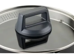 Fackelmann Topf mit Deckel Statement 20 cm Keramik