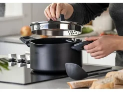 Fackelmann Topf mit Deckel Statement 20 cm Keramik