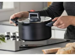 Fackelmann Topf mit Deckel Statement 20 cm Keramik