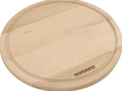 Fackelmann Vesperbrett Fair rund Ø 24 cm Buche