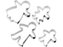 Fackelmann Zenker Patisserie Ausstecher 2tlg Lebkuchenfamilie